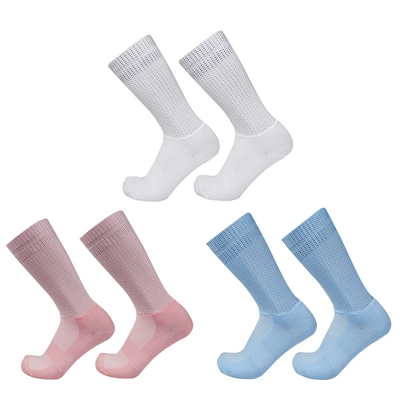 New Summer Aero Bike Team Cycling Socks Silica Gel Non-slip Breathable Pro Racing Sports Socks Men Women Calcetines Ciclismo
New Summer Aero Bike Team Cycling Socks Silica Gel Non-slip Breathable Pro Racing Sports Socks Men Women Calcetines Ciclismo