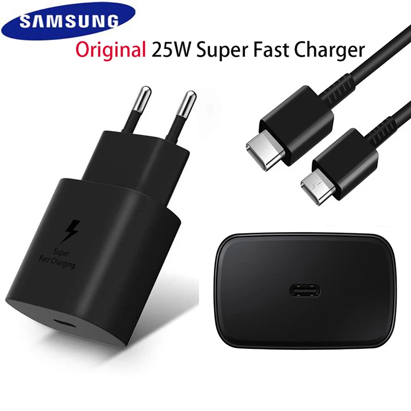 Original Samsung Charger 25w Pd Fast Charge EU For Galaxy S21 5G S20 S10 Note 20 10 A71 A70s A80 M51 Chargeur Carregador Samsung
Original Samsung Charger 25w Pd Fast Charge EU For Galaxy S21 5G S20 S10 Note 20 10 A71 A70s A80 M51 Chargeur Carregador Samsung