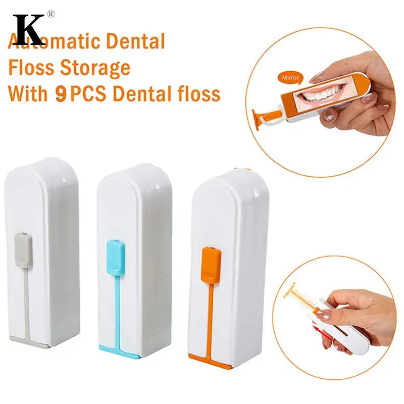 Portable Automatic Dental Floss Storage Box Flosser Picks Toothpick Teeth Stick Tooth Cleaning Oral Hygiene Care For Home Travel
Portable Automatic Dental Floss Storage Box Flosser Picks Toothpick Teeth Stick Tooth Cleaning Oral Hygiene Care For Home Travel