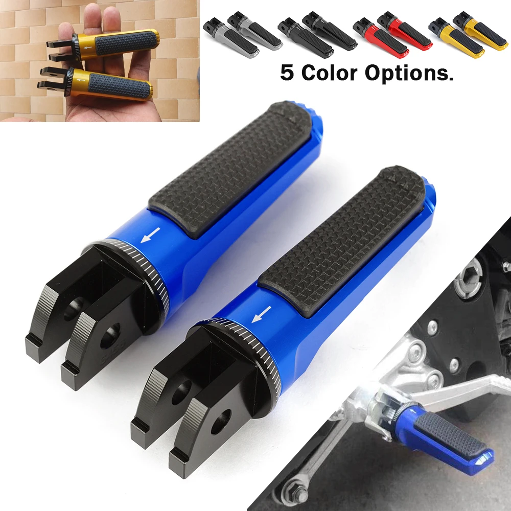 Front Foot Pegs Footrests for Yamaha MT07 MT09 Tracer FZ6 Fazer FJR1300 A AS XSR700 XSR900 SCR950 XJ6 MT-07 MT-09 Honda CB1100
Front Foot Pegs Footrests for Yamaha MT07 MT09 Tracer FZ6 Fazer FJR1300 A AS XSR700 XSR900 SCR950 XJ6 MT-07 MT-09 Honda CB1100