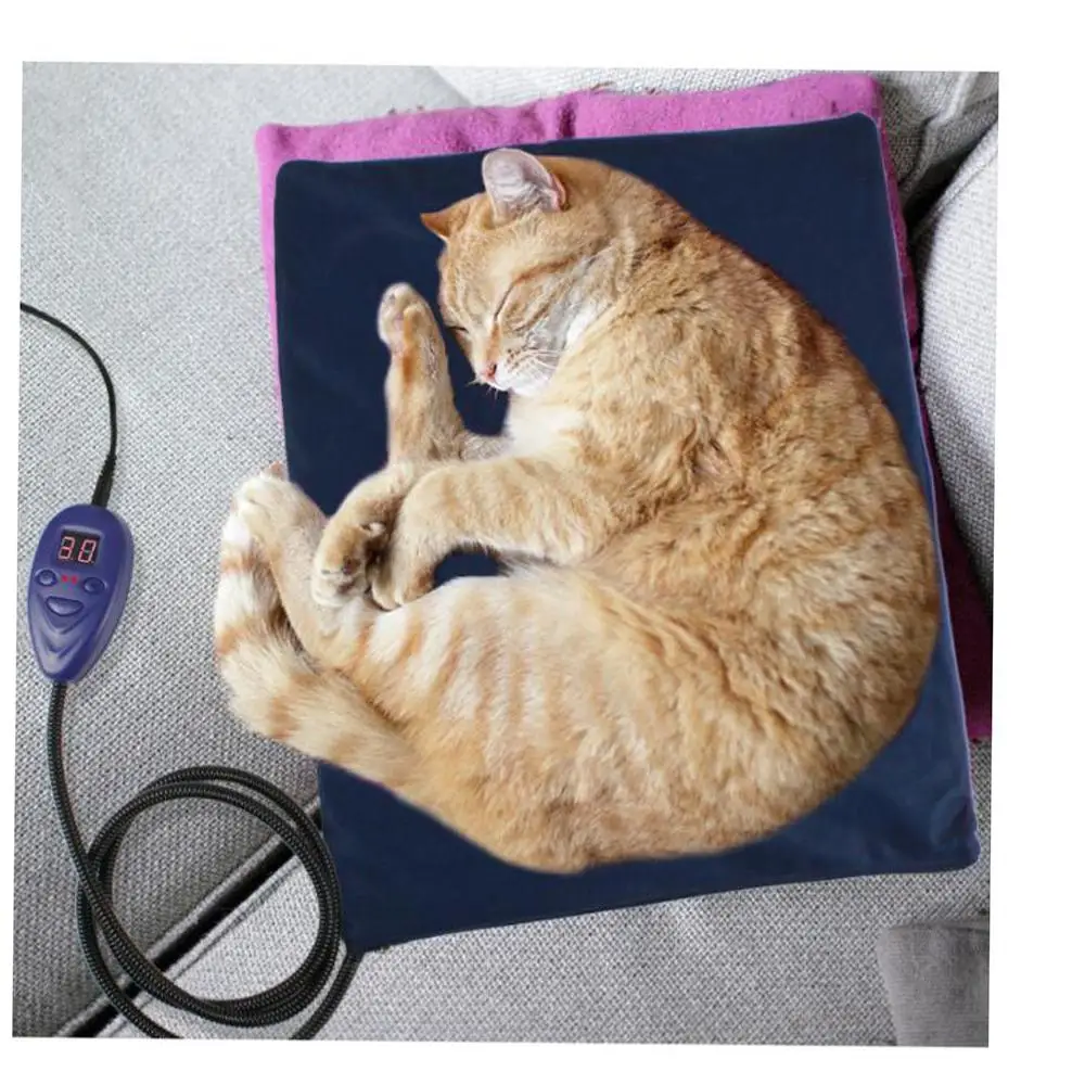 ZOOBERS 40x30cm Winter Pet Heating Pad For Cat Dog Indoor Waterproof Heated Bed Mat Adjustable Temperature Warm Removable
ZOOBERS 40x30cm Winter Pet Heating Pad For Cat Dog Indoor Waterproof Heated Bed Mat Adjustable Temperature Warm Removable