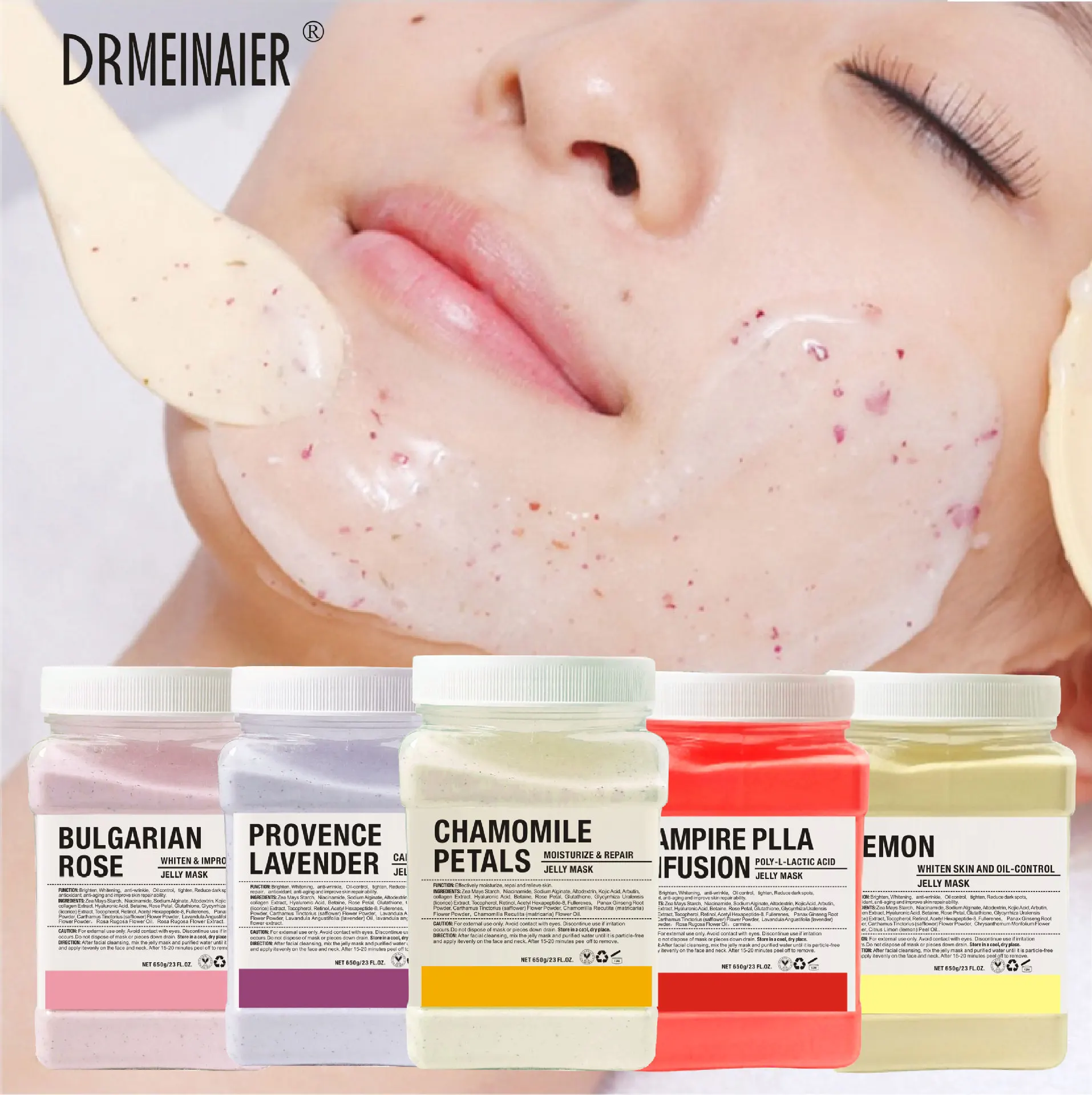 650g Vampire Anti-age Water Brightening Mask Revitalizing Skin Penetrating Crystal Petal Mask Powder jelly mask skin care
650g Vampire Anti-age Water Brightening Mask Revitalizing Skin Penetrating Crystal Petal Mask Powder jelly mask skin care