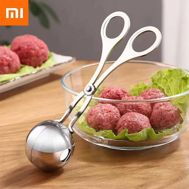 XiaoMi Meat Ball Maker Mold Stainless Steel Meatball Maker Meatballs Cooking Tongs Cookie Making Scoop Clip Meat
XiaoMi Meat Ball Maker Mold Stainless Steel Meatball Maker Meatballs Cooking Tongs Cookie Making Scoop Clip Meat