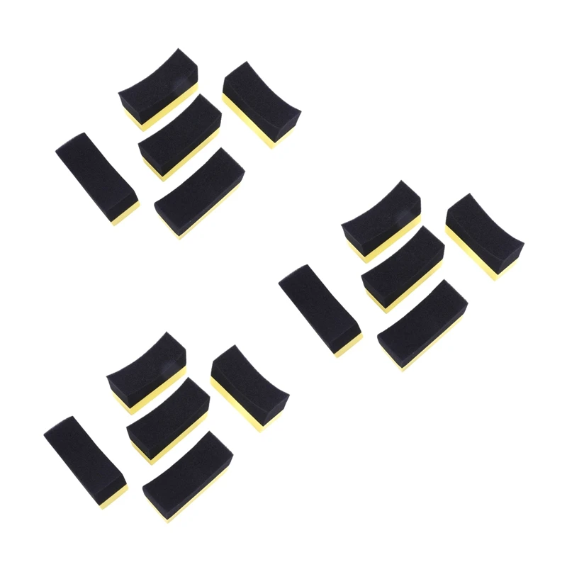 15X Professional Automotive Car Wheel Washer Tyre Tire Dressing Applicator Curved Foam Sponge Pad Black+Yellow
15X Professional Automotive Car Wheel Washer Tyre Tire Dressing Applicator Curved Foam Sponge Pad Black+Yellow