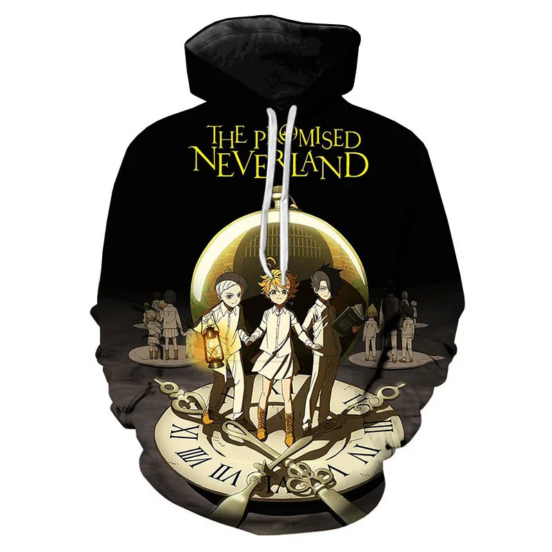 Cartoon 3D Hoodies The Promised Neverland Men/Women Hooded Sweatshirts Fashion Harajuku 3D Hoodie Men Pullover Casual Sweatshirt
Cartoon 3D Hoodies The Promised Neverland Men/Women Hooded Sweatshirts Fashion Harajuku 3D Hoodie Men Pullover Casual Sweatshirt