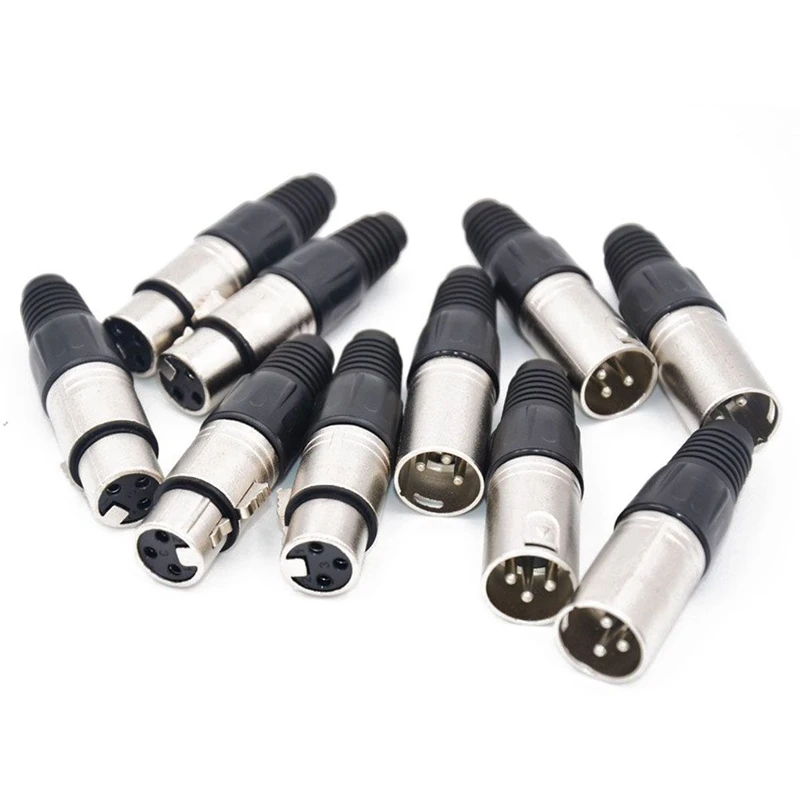 30Pcs 3 Pin XLR Solder Type Connector 15 Male + 15 Female Plug Cable Connector Microphone Audio Socket
30Pcs 3 Pin XLR Solder Type Connector 15 Male + 15 Female Plug Cable Connector Microphone Audio Socket