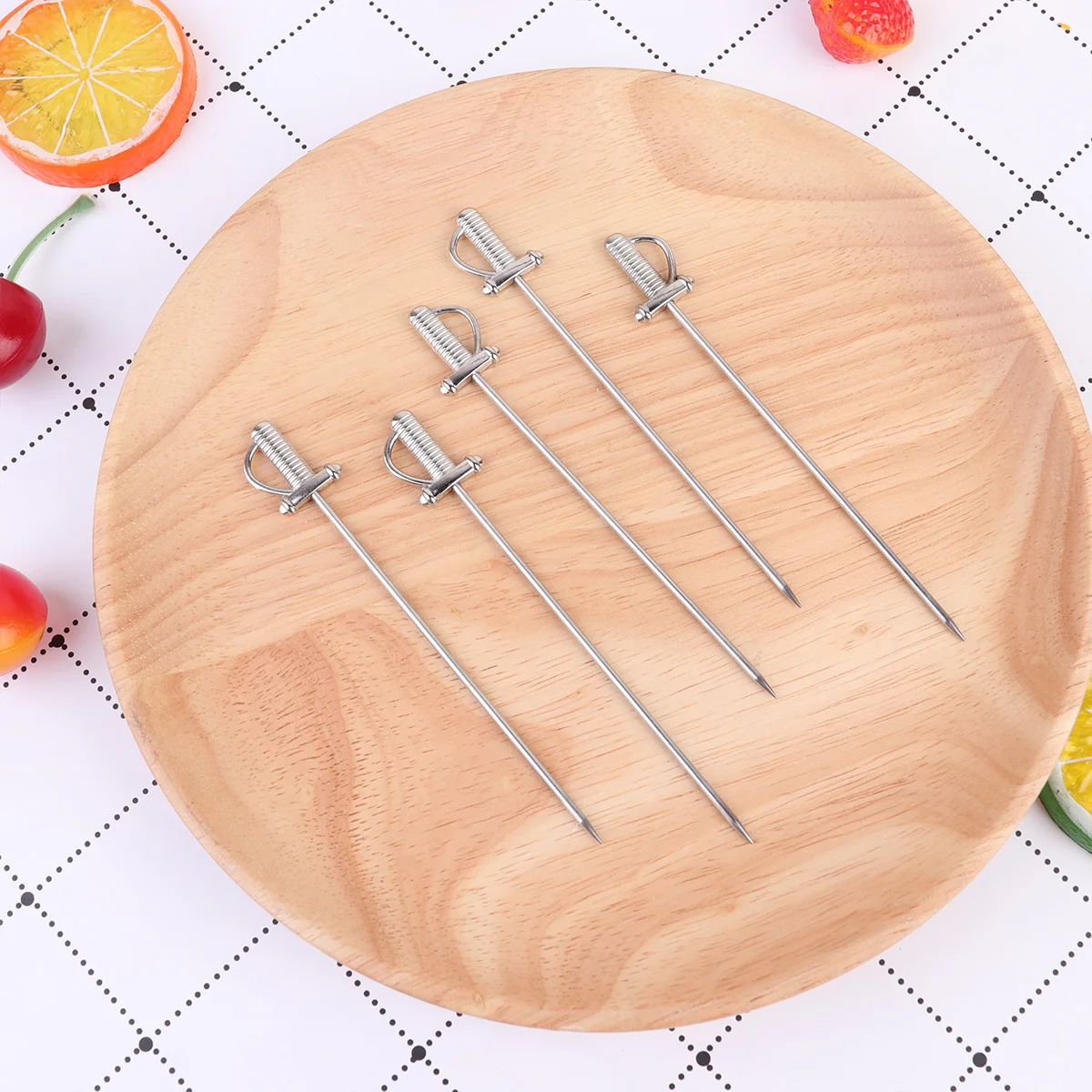Picks Cocktail Fruit Sticks Skewers Metal Toothpicks Drink Reusable Steel Stainless Appetizer Garnish Martini Dessert Drinks
Picks Cocktail Fruit Sticks Skewers Metal Toothpicks Drink Reusable Steel Stainless Appetizer Garnish Martini Dessert Drinks