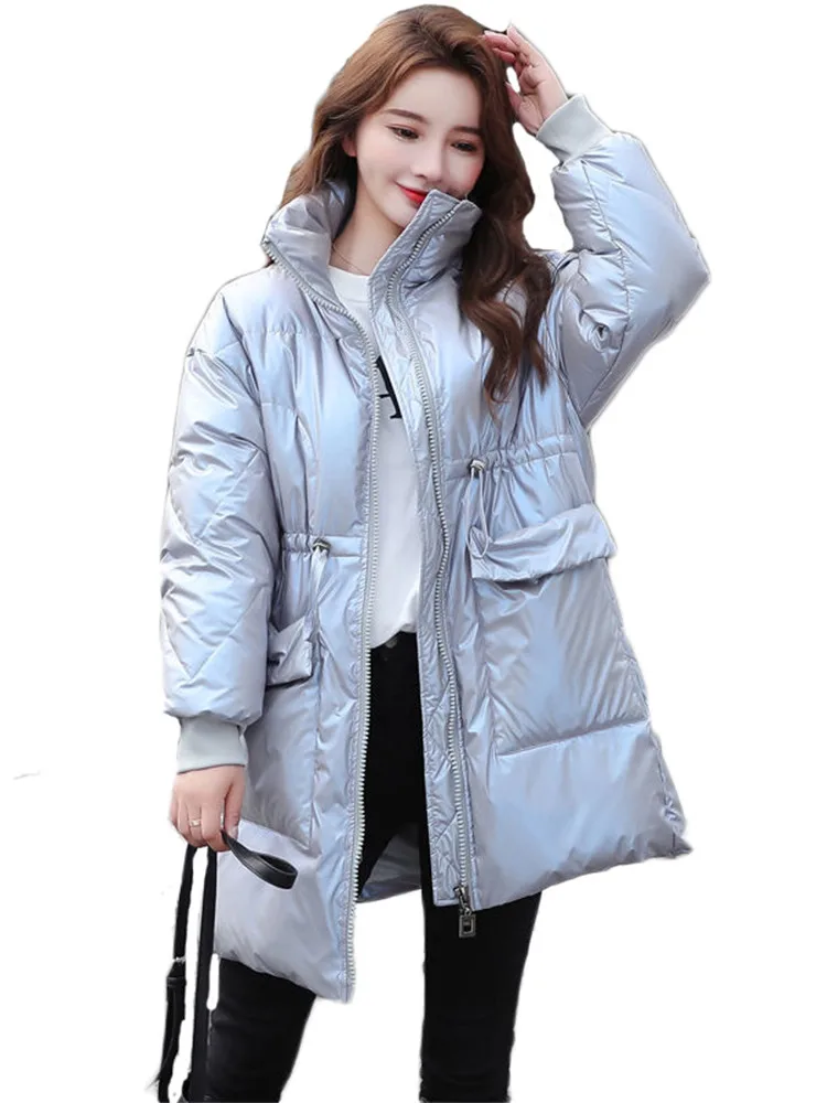 Блестящий пуховик из хлопка, Женское зимнее пальто из белого утиного пуха и хлопка, Женская Новинка 2022, модные облегающие куртки средней дли...
Блестящий пуховик из хлопка, Женское зимнее пальто из белого утиного пуха и хлопка, Женская Новинка 2022, модные облегающие куртки средней дли...