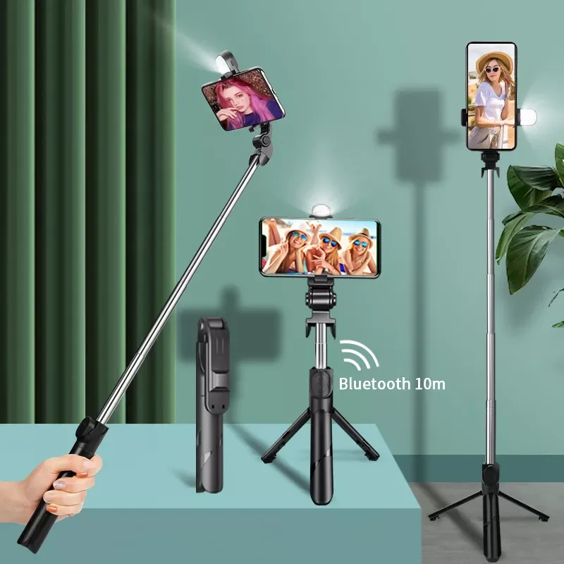 Wireless Bluetooth Selfie Stick Tripod Stand Foldable With Fill Light Shutter Remote Control For Iphone Android NEW
Wireless Bluetooth Selfie Stick Tripod Stand Foldable With Fill Light Shutter Remote Control For Iphone Android NEW