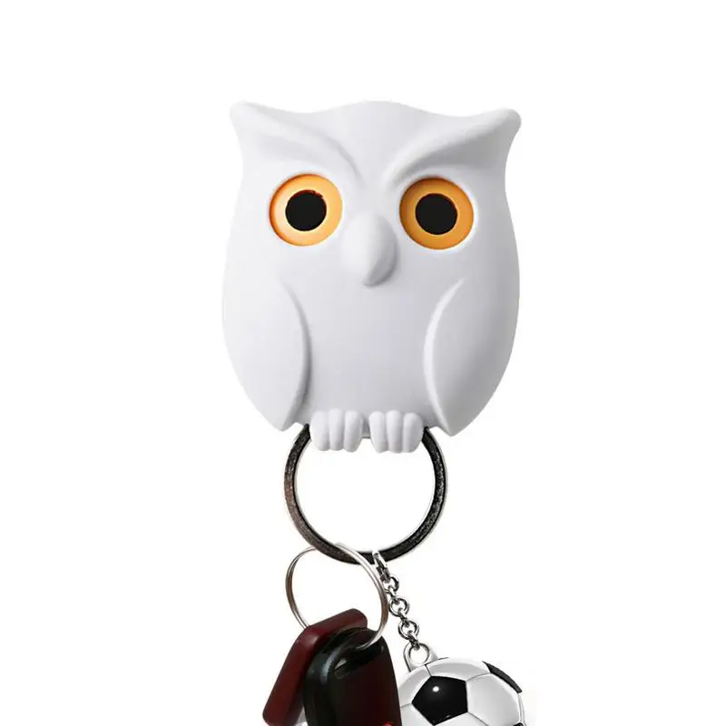Owl Key Holder For Wall Night Owl Keyring Holder Creative Punch-free Resin Key Holder With Magnetic Animal Themed Decoration
Owl Key Holder For Wall Night Owl Keyring Holder Creative Punch-free Resin Key Holder With Magnetic Animal Themed Decoration