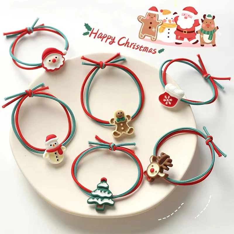 Cute Cartoon Christmas Elk Elastic Hair Bands Rubber Hair Rope Tie Girls Hair Scrunchie Ponytail Holder Gum Accessories
Cute Cartoon Christmas Elk Elastic Hair Bands Rubber Hair Rope Tie Girls Hair Scrunchie Ponytail Holder Gum Accessories