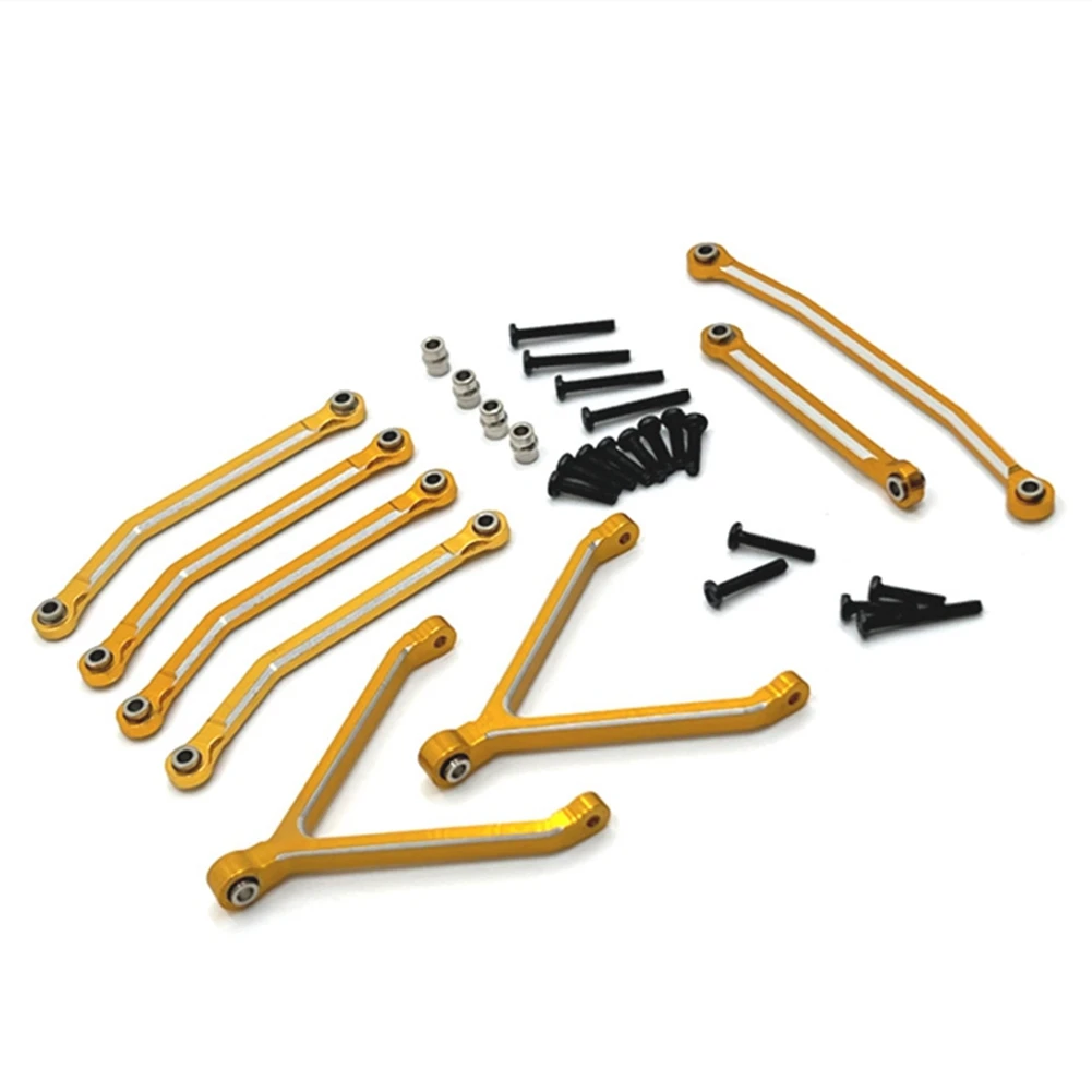 For FMS FCX24 Metal Chassis Links Pull Rods and Steering Rods Set 1/24 RC Crawler Car Upgrades Parts Accessories,4
For FMS FCX24 Metal Chassis Links Pull Rods and Steering Rods Set 1/24 RC Crawler Car Upgrades Parts Accessories,4