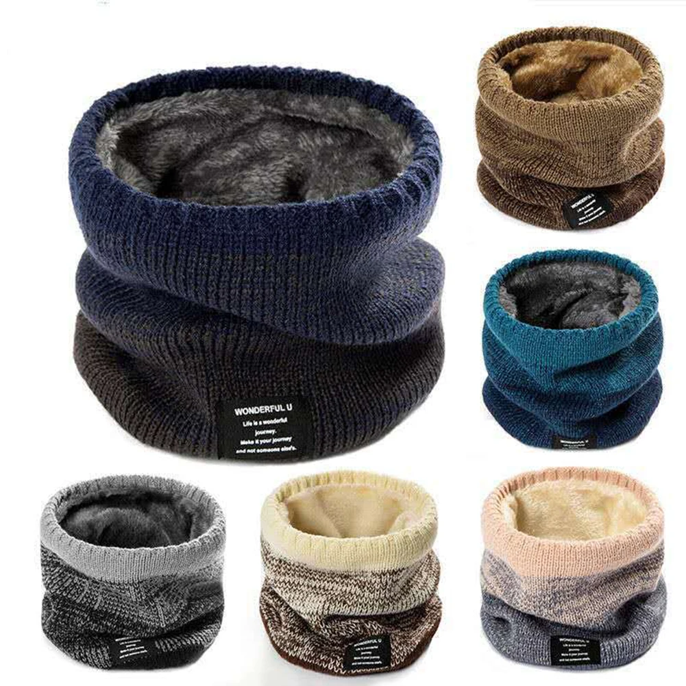 Unisex Knitted Warm Scarf Winter Autumn Ring Women Solid Scarf Fleece Men Headband Neck Scarf
Unisex Knitted Warm Scarf Winter Autumn Ring Women Solid Scarf Fleece Men Headband Neck Scarf