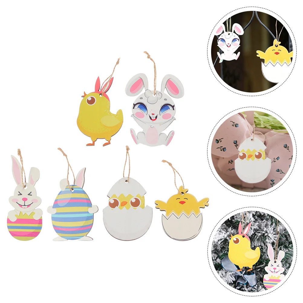 Easter Wooden Hanging Decor Party Egg Wood Bunny Pendant Favor Cutouts Ornaments Embellishments Pendants Festival Tree
Easter Wooden Hanging Decor Party Egg Wood Bunny Pendant Favor Cutouts Ornaments Embellishments Pendants Festival Tree