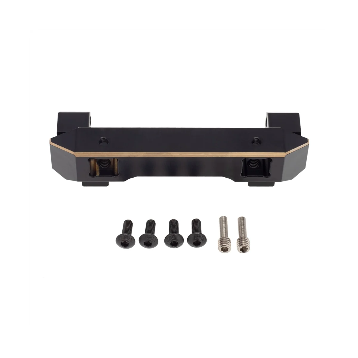 Brass Front Bumper Mount Servo Mount for Traxxas TRX4 TRX-4 1/10 RC Crawler Car Upgrade Parts Accessories
Brass Front Bumper Mount Servo Mount for Traxxas TRX4 TRX-4 1/10 RC Crawler Car Upgrade Parts Accessories
