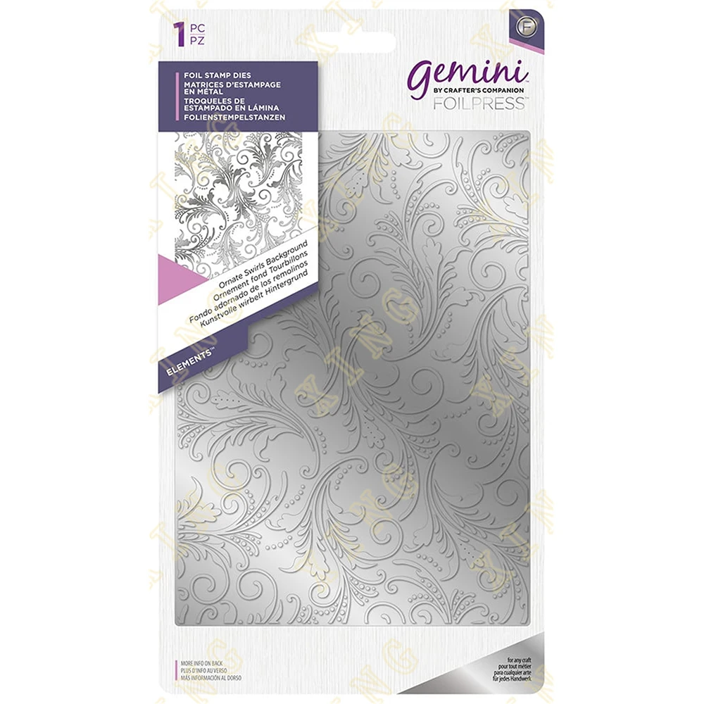

Ornate Swirls Solid Hot Foil Plate Scrapbook Diary Decoration Stencil Embossing Template Diy Greeting Card Handmade New Arrival