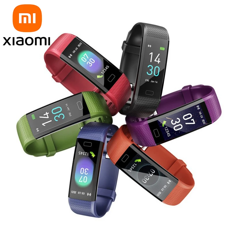 New Xiaomi Sports Heart Rate Meter Step Waterproof Taking Temperature Health Smart Pressure Bracelet Fitness Tracker Bracelet
New Xiaomi Sports Heart Rate Meter Step Waterproof Taking Temperature Health Smart Pressure Bracelet Fitness Tracker Bracelet