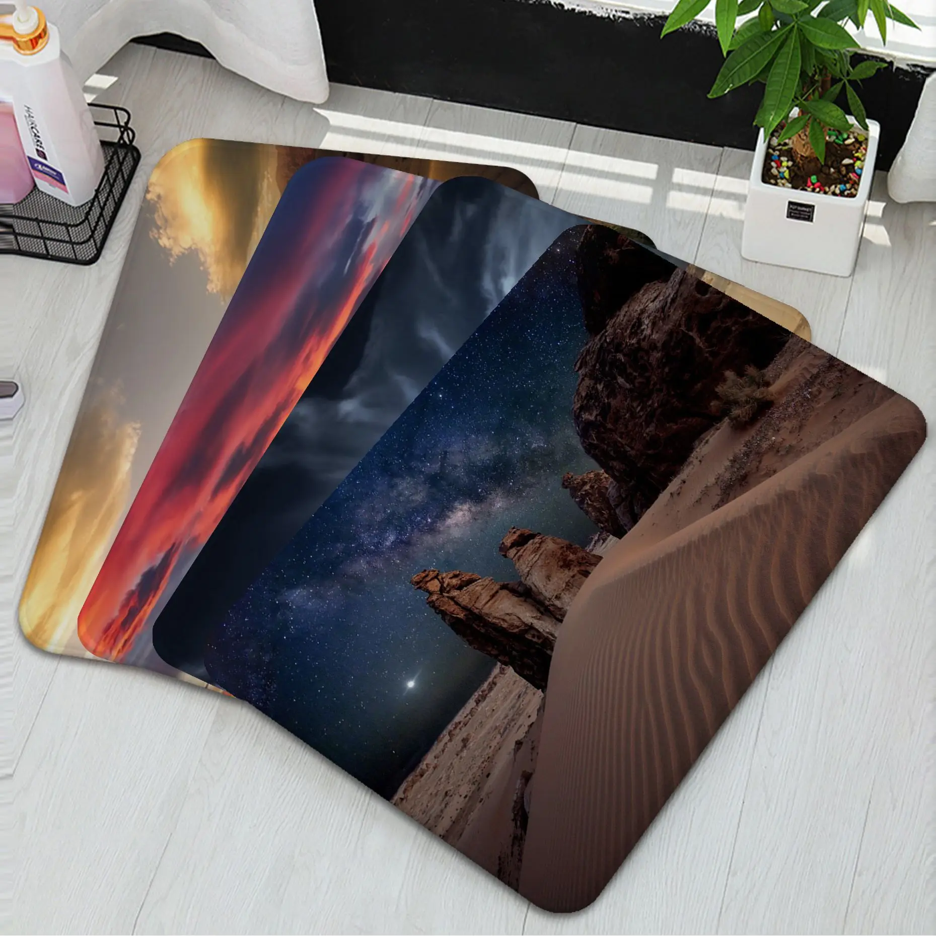 Desert Natural Scenery Room Mats Nordic Style Bedroom Living Room Doormat Home Balcony Anti-Slip Bedside Area Rugs
Desert Natural Scenery Room Mats Nordic Style Bedroom Living Room Doormat Home Balcony Anti-Slip Bedside Area Rugs