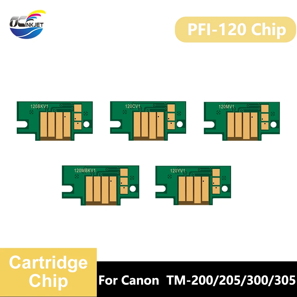 OCINKJET For Canon 120 Cartridge Chip One Time Use Chip For Canon TM-200 TM-205 TM-300 TM-305 Printer Ink Chip
OCINKJET For Canon 120 Cartridge Chip One Time Use Chip For Canon TM-200 TM-205 TM-300 TM-305 Printer Ink Chip