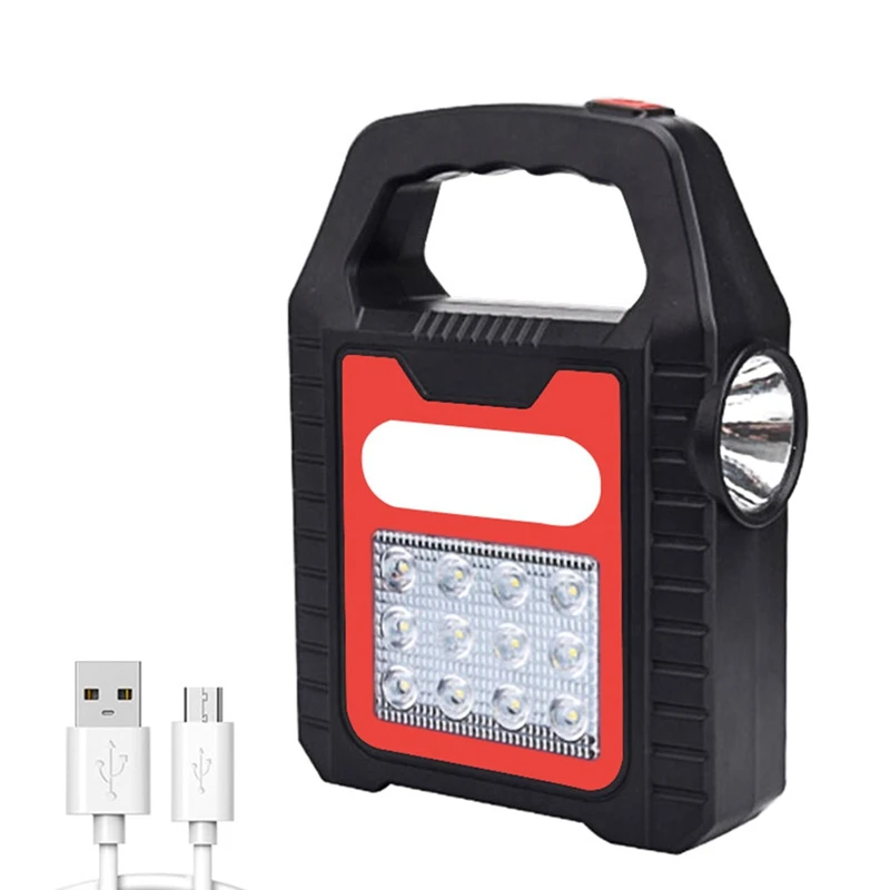 USB Recharge&Solar Energy Portable Lantern Outdoor Waterproof Working Light Emergency Camping Flashlight
USB Recharge&Solar Energy Portable Lantern Outdoor Waterproof Working Light Emergency Camping Flashlight