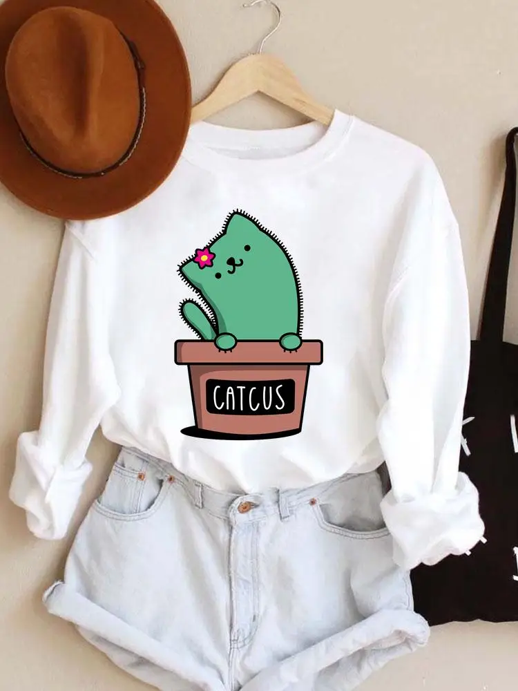 Women Cactus Plant Lovely Style Clothing Pullovers Casual Fashion Ladies Spring Autumn Winter Female Hoodies Graphic Sweatshirts
Women Cactus Plant Lovely Style Clothing Pullovers Casual Fashion Ladies Spring Autumn Winter Female Hoodies Graphic Sweatshirts