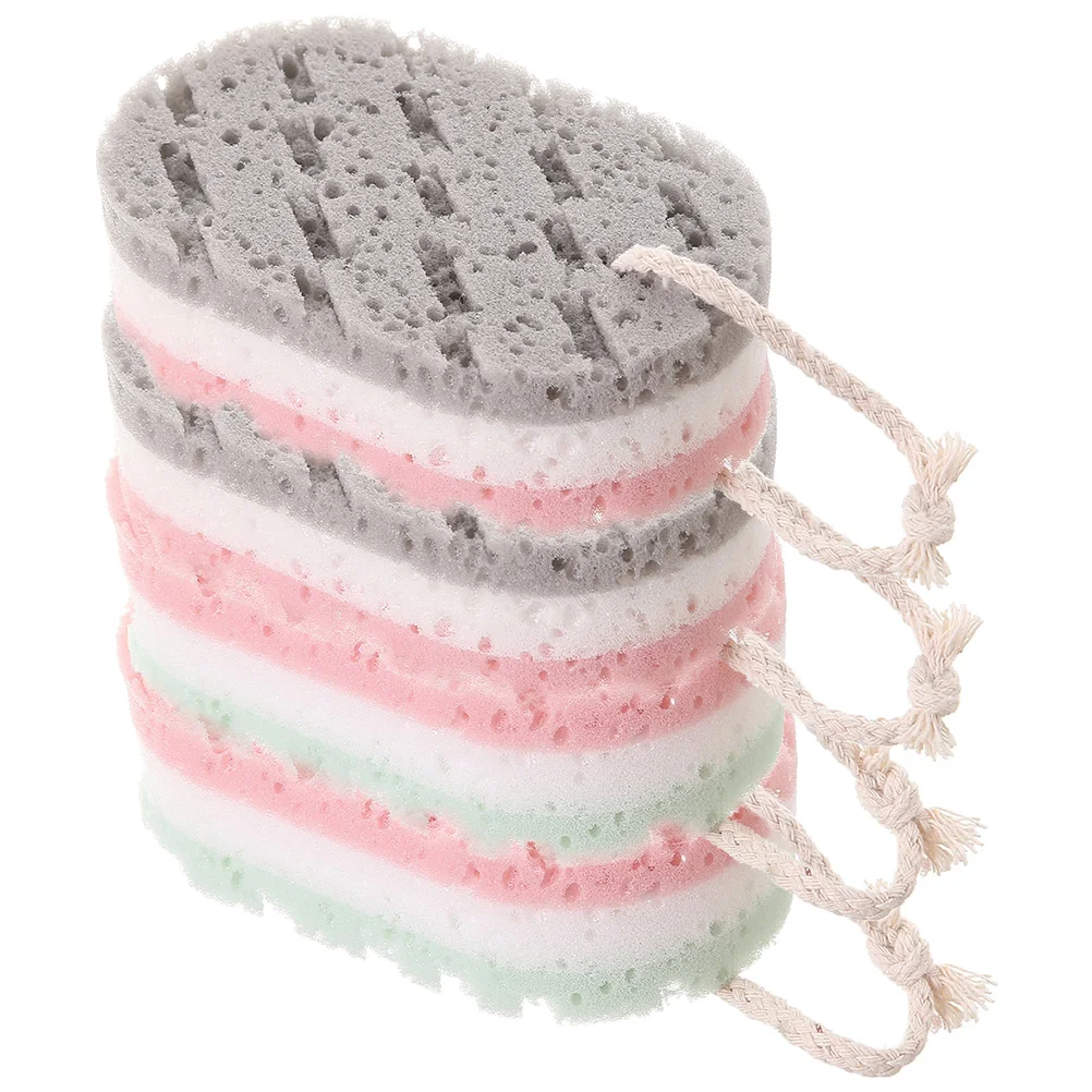 4 Pcs Exfoliating Sponge Face Scrubber Women Bath Scrubbers The Bubble Body Cleaning Man Skin Exfoliator
4 Pcs Exfoliating Sponge Face Scrubber Women Bath Scrubbers The Bubble Body Cleaning Man Skin Exfoliator