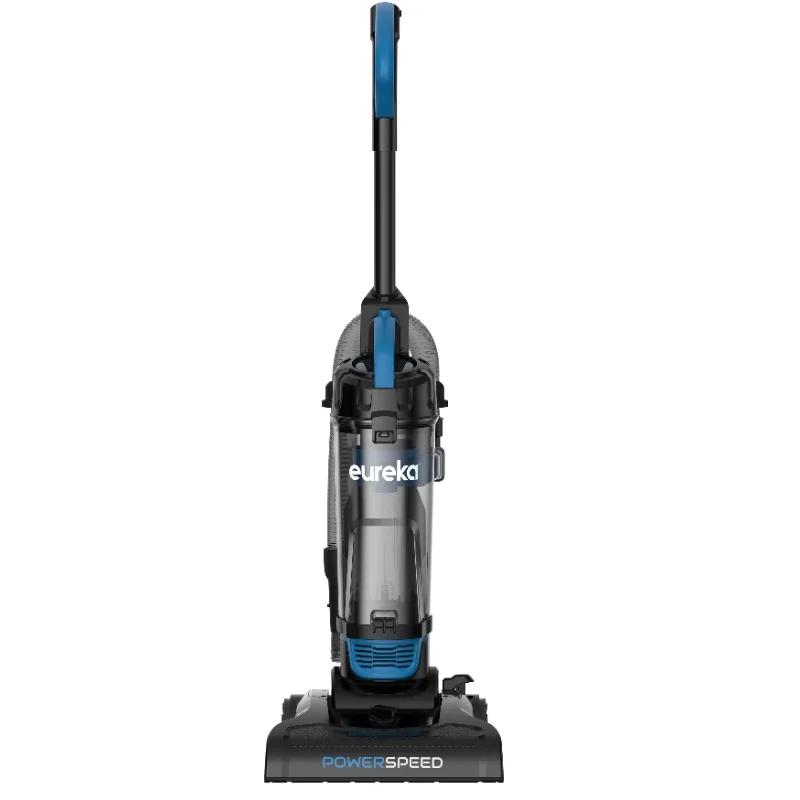 Eureka PowerSpeed Multi-Surface Upright Vacuum Cleaner with 5-Height Adjustments & XL Dust Cup, NEU185
Eureka PowerSpeed Multi-Surface Upright Vacuum Cleaner with 5-Height Adjustments & XL Dust Cup, NEU185