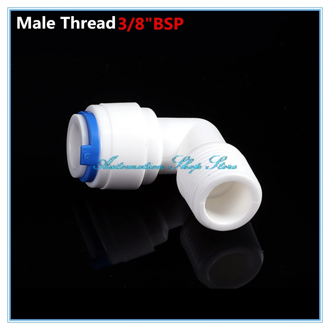 5Pcs 3/8"OD Hose Connection 3/8"BSP Male Thread Quick Connector RO Water Reverse Osmosis Aquarium System Connector Fitting
5Pcs 3/8"OD Hose Connection 3/8"BSP Male Thread Quick Connector RO Water Reverse Osmosis Aquarium System Connector Fitting