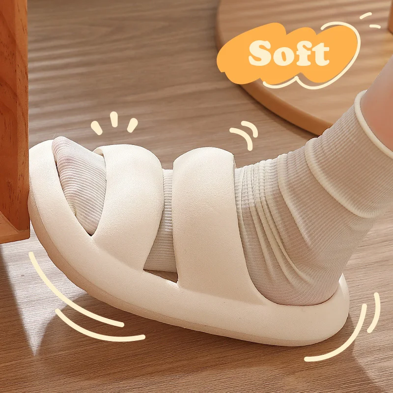 Women Slippers EVA Soft Thick Platform Non-Slip Sole Sandals Solid Summer Slides Home Outdoor Beach Couples Men's Ladies Shoes
Women Slippers EVA Soft Thick Platform Non-Slip Sole Sandals Solid Summer Slides Home Outdoor Beach Couples Men's Ladies Shoes