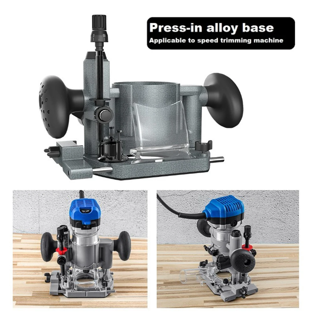 1pc Compact Plunge Router Base Milling Trimming Machine Base For Electric Trimming Machine 65mm Type Power Tool Accessories
1pc Compact Plunge Router Base Milling Trimming Machine Base For Electric Trimming Machine 65mm Type Power Tool Accessories