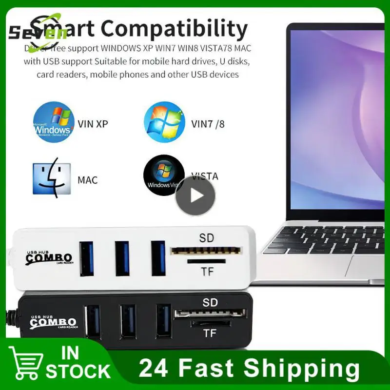 Docking Station Usb Hub Portable Sd/tf Card Reader Four Port Power Adapter Computer Accessories Usb Hub 1.1 2.0
Docking Station Usb Hub Portable Sd/tf Card Reader Four Port Power Adapter Computer Accessories Usb Hub 1.1 2.0
