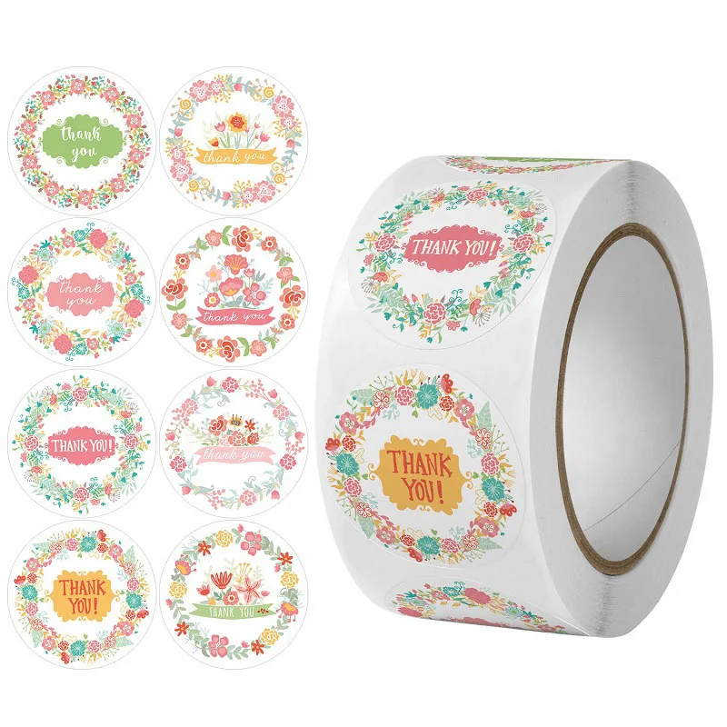100-500PCS Flower Thank You Stickers Packaging Rolling Stickers Birthday Gift Decorations Labels Sunflowers Package Stickers
100-500PCS Flower Thank You Stickers Packaging Rolling Stickers Birthday Gift Decorations Labels Sunflowers Package Stickers