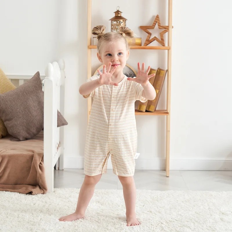 2022 New Baby Clothes Color Cotton Summer Thin Section Baby One-piece Jumpsuit Short-sleeved ,#2127
2022 New Baby Clothes Color Cotton Summer Thin Section Baby One-piece Jumpsuit Short-sleeved ,#2127