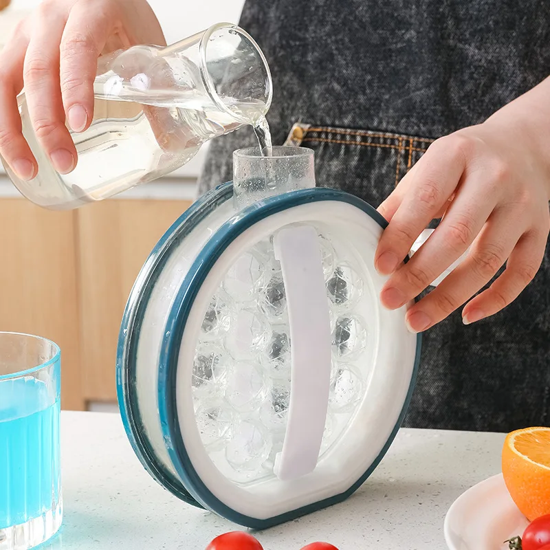 2-in-1 Ice Ball Maker Kettle Ice Hockey Mould Cold Ice Tray Box Mold Multi-function Pot Home Artifact Summer Kitchen Bar Tool
2-in-1 Ice Ball Maker Kettle Ice Hockey Mould Cold Ice Tray Box Mold Multi-function Pot Home Artifact Summer Kitchen Bar Tool