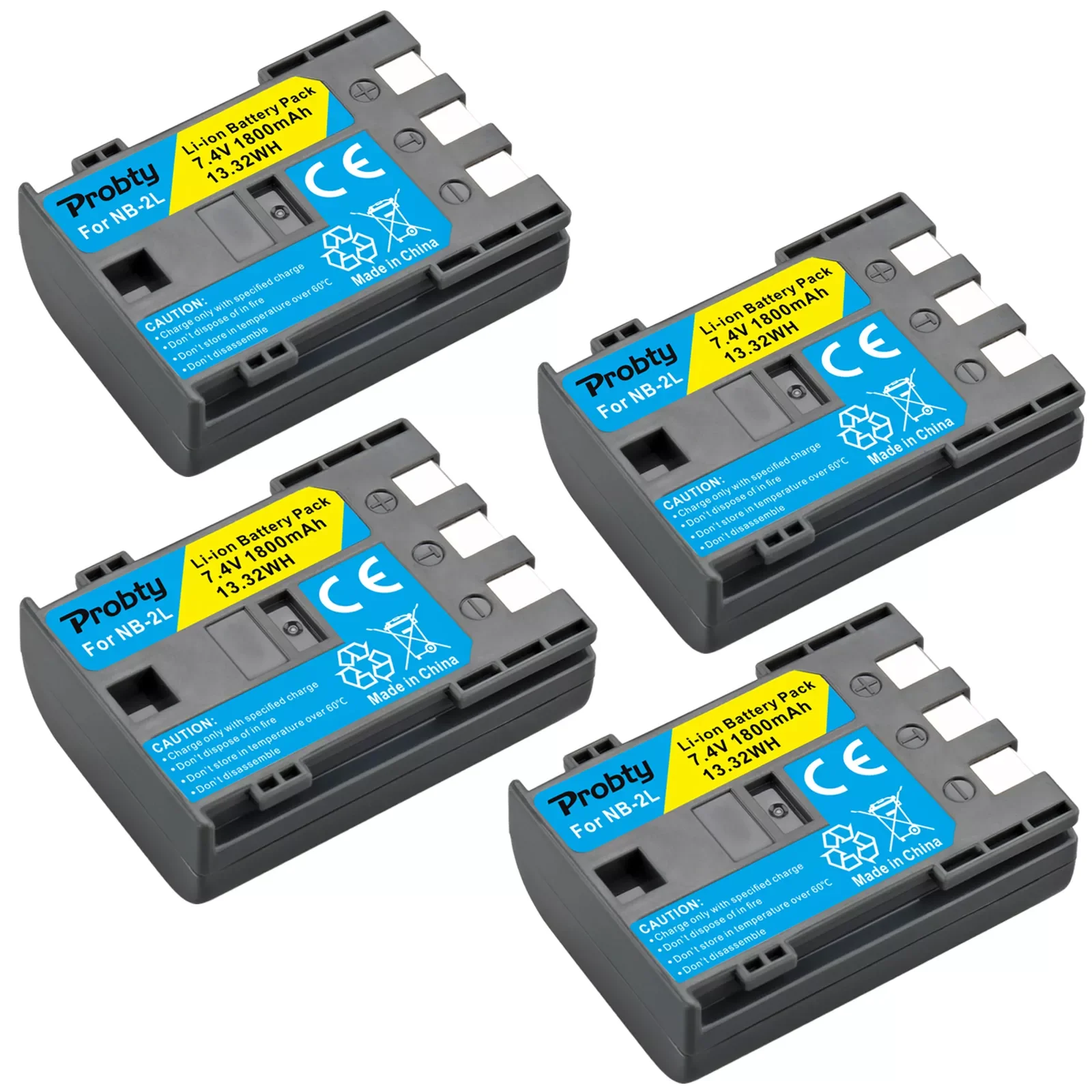 NEW 1800mAh NB-2L NB2L NB-2LH NB 2LH NB2LH Digital Camera Battery For Canon Rebel XT XTi 350D 400D G9 G7 S80 S70S30 L10
NEW 1800mAh NB-2L NB2L NB-2LH NB 2LH NB2LH Digital Camera Battery For Canon Rebel XT XTi 350D 400D G9 G7 S80 S70S30 L10