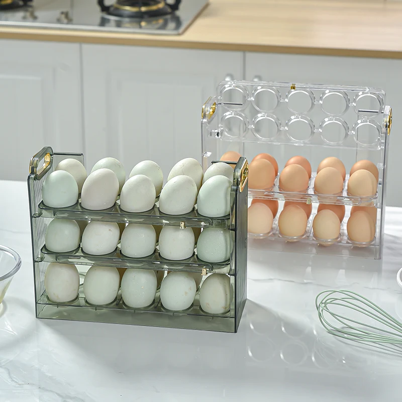 GIANXI Eggs Storage Box Transparent Three Layers Egg Special Organizer Kitchen Lightweight Refrigerator Storage Boxes
GIANXI Eggs Storage Box Transparent Three Layers Egg Special Organizer Kitchen Lightweight Refrigerator Storage Boxes