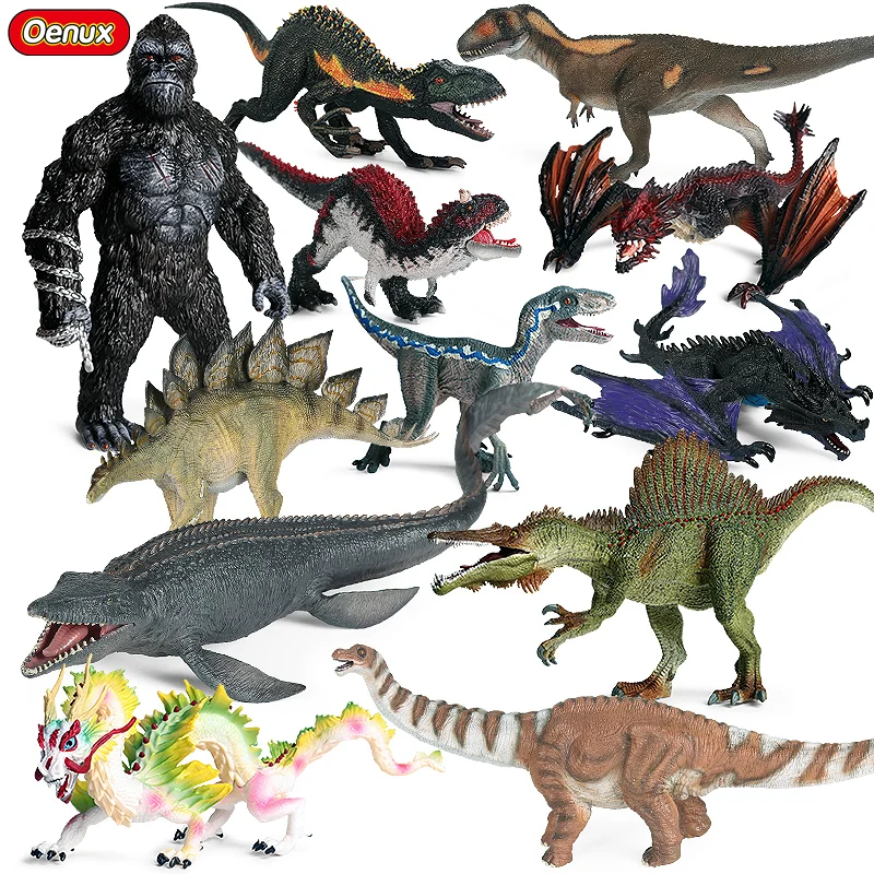 Oenux Jurassic Dinosaurs World Big Orangutan Saichania Indominus Rex Mosasaur Animals Model Action Figures PVC Toy For Kids Gift
Oenux Jurassic Dinosaurs World Big Orangutan Saichania Indominus Rex Mosasaur Animals Model Action Figures PVC Toy For Kids Gift