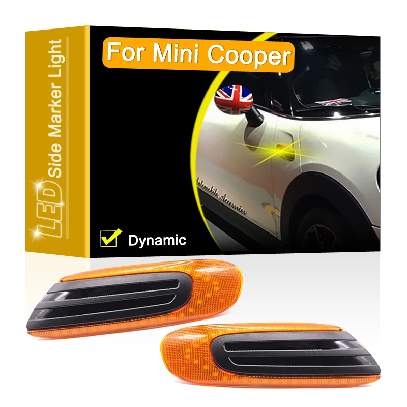Amber Lens LED Side Marker Lamp Blinker Turn Signal Light For Mini Cooper F55 F56 F57 2014 2015 2016 2017
Amber Lens LED Side Marker Lamp Blinker Turn Signal Light For Mini Cooper F55 F56 F57 2014 2015 2016 2017