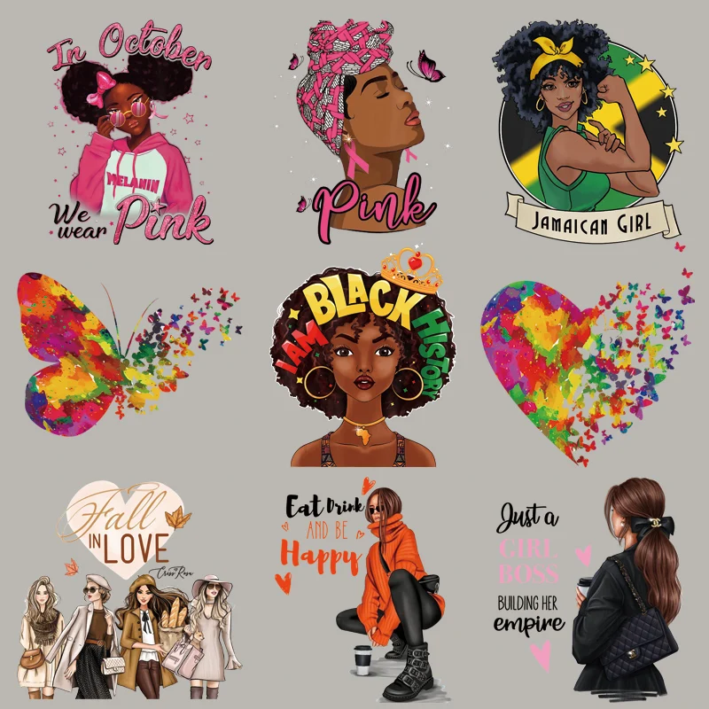 Strong Woman Iron-On Patches Heat Transfer T-Shirt Hoodies Arts Crafts Ironing Patches Diy Patches For Clothes
Strong Woman Iron-On Patches Heat Transfer T-Shirt Hoodies Arts Crafts Ironing Patches Diy Patches For Clothes