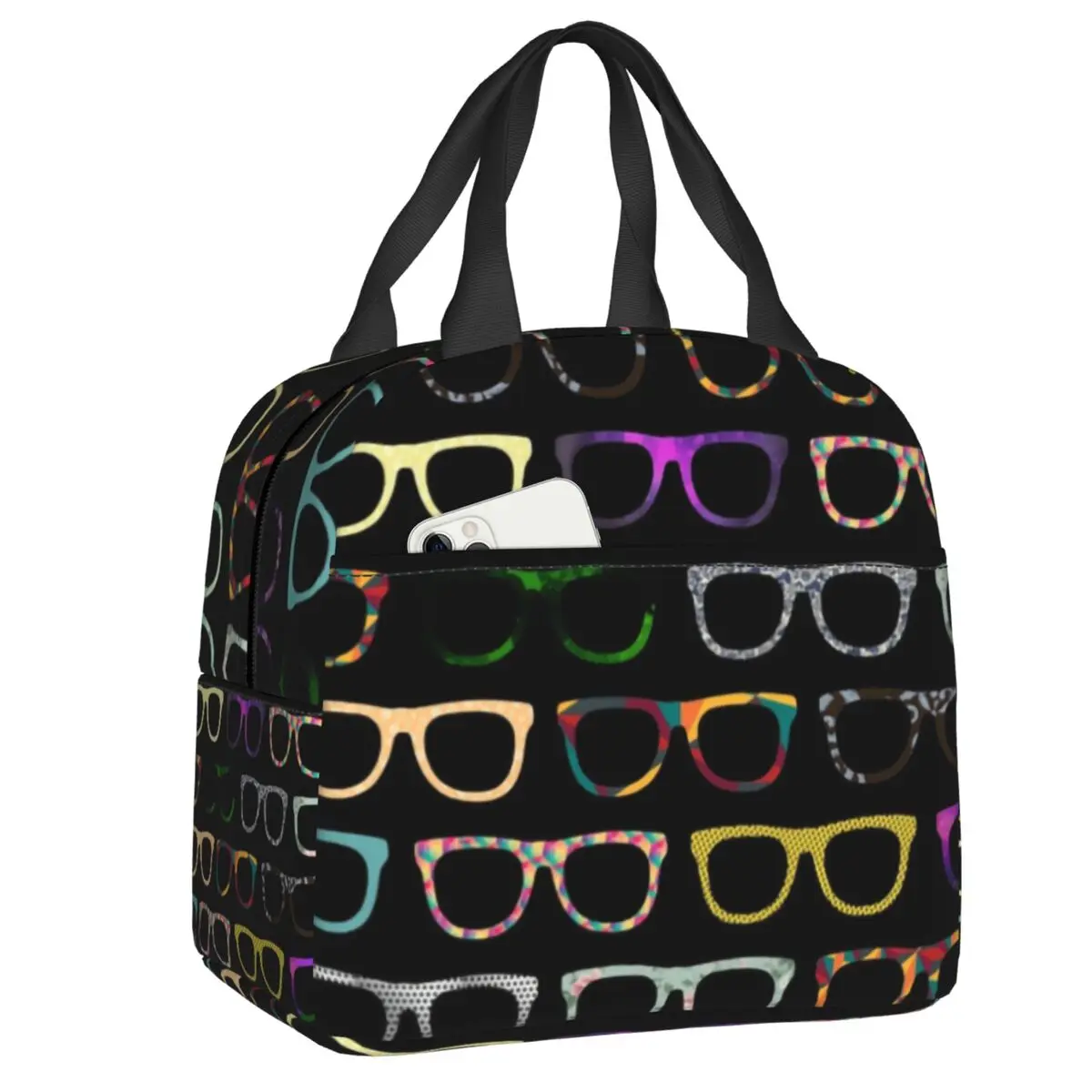 Retro Glasses Hipster Insulated Lunch Bags for Outdoor Picnic Optician Optometrist Resuable Cooler Thermal Lunch Box Women Kids
Retro Glasses Hipster Insulated Lunch Bags for Outdoor Picnic Optician Optometrist Resuable Cooler Thermal Lunch Box Women Kids