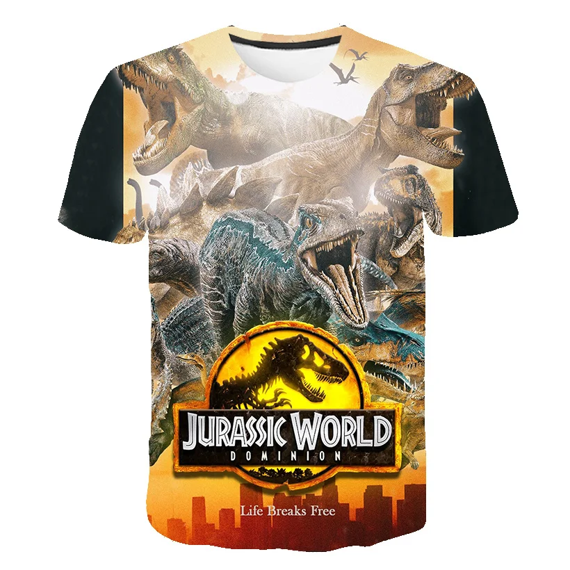 2022 Jurassic World Dominion T Shirt kid 3-14 Years Clothes Jurassic World 3d Printed Baby Girl Dinosaur Tops 4-14 years old
2022 Jurassic World Dominion T Shirt kid 3-14 Years Clothes Jurassic World 3d Printed Baby Girl Dinosaur Tops 4-14 years old