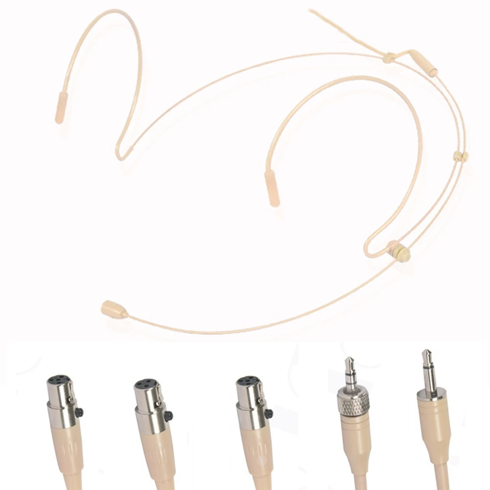 High Quality Double Earhook Headset Mic 3.5mm 3 Pin 4 Pin XLR Plug Headworn Microphone Portable Audio & Video
High Quality Double Earhook Headset Mic 3.5mm 3 Pin 4 Pin XLR Plug Headworn Microphone Portable Audio & Video