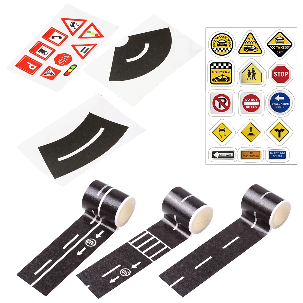 Funny Road Stickers Children Ordinary Removable Railway Traffic Tapes DIY Paper Toy Sign Adhesive
Funny Road Stickers Children Ordinary Removable Railway Traffic Tapes DIY Paper Toy Sign Adhesive