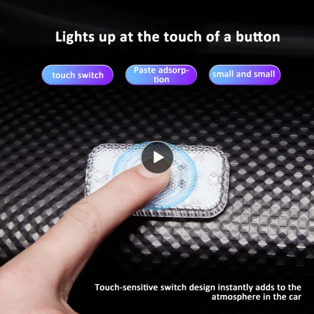 Romantic Atmosphere Light Mini Touch Lamp Universal Led Atmosphere Lamp Portable Usb Charging Vehicle Roof Emergency Lamp
Romantic Atmosphere Light Mini Touch Lamp Universal Led Atmosphere Lamp Portable Usb Charging Vehicle Roof Emergency Lamp
