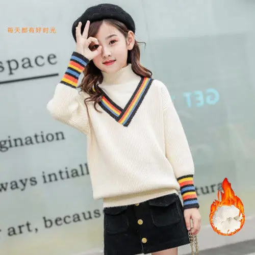 Korean Style Baby Girls Autumn Winter Knitting Long Sleeve Solid Color Pullovers Children's Clothes Turtleneck Tops Sweaters X43
Korean Style Baby Girls Autumn Winter Knitting Long Sleeve Solid Color Pullovers Children's Clothes Turtleneck Tops Sweaters X43