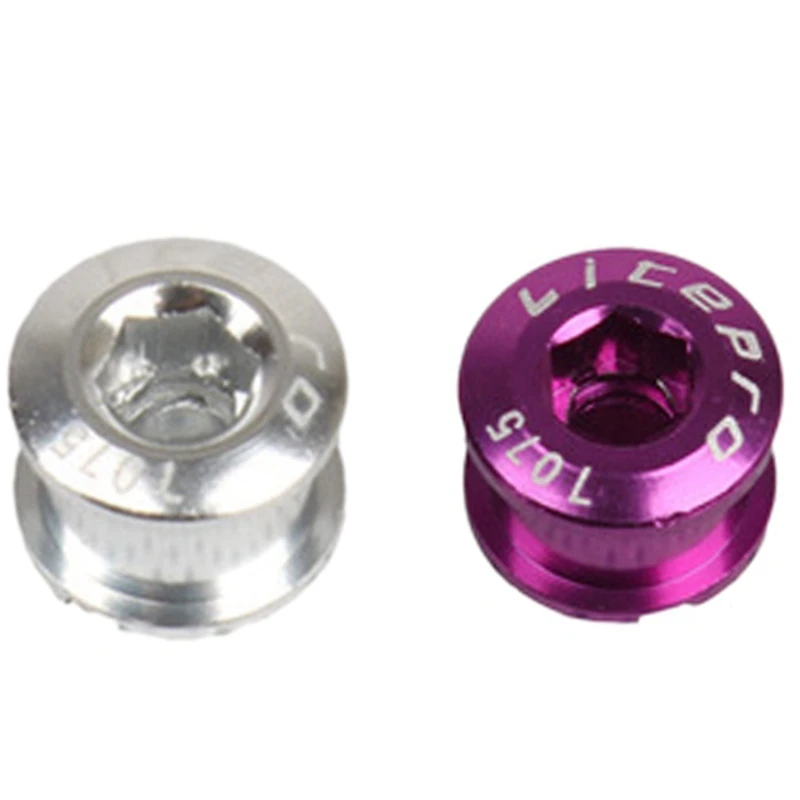 Litepro 10Pcs Single Crankset Screw Bicycle Chain Ring Wheel Bolt Road MTB Bicycle Screws, 5 Pcs Silver & 5 Pcs Purple
Litepro 10Pcs Single Crankset Screw Bicycle Chain Ring Wheel Bolt Road MTB Bicycle Screws, 5 Pcs Silver & 5 Pcs Purple