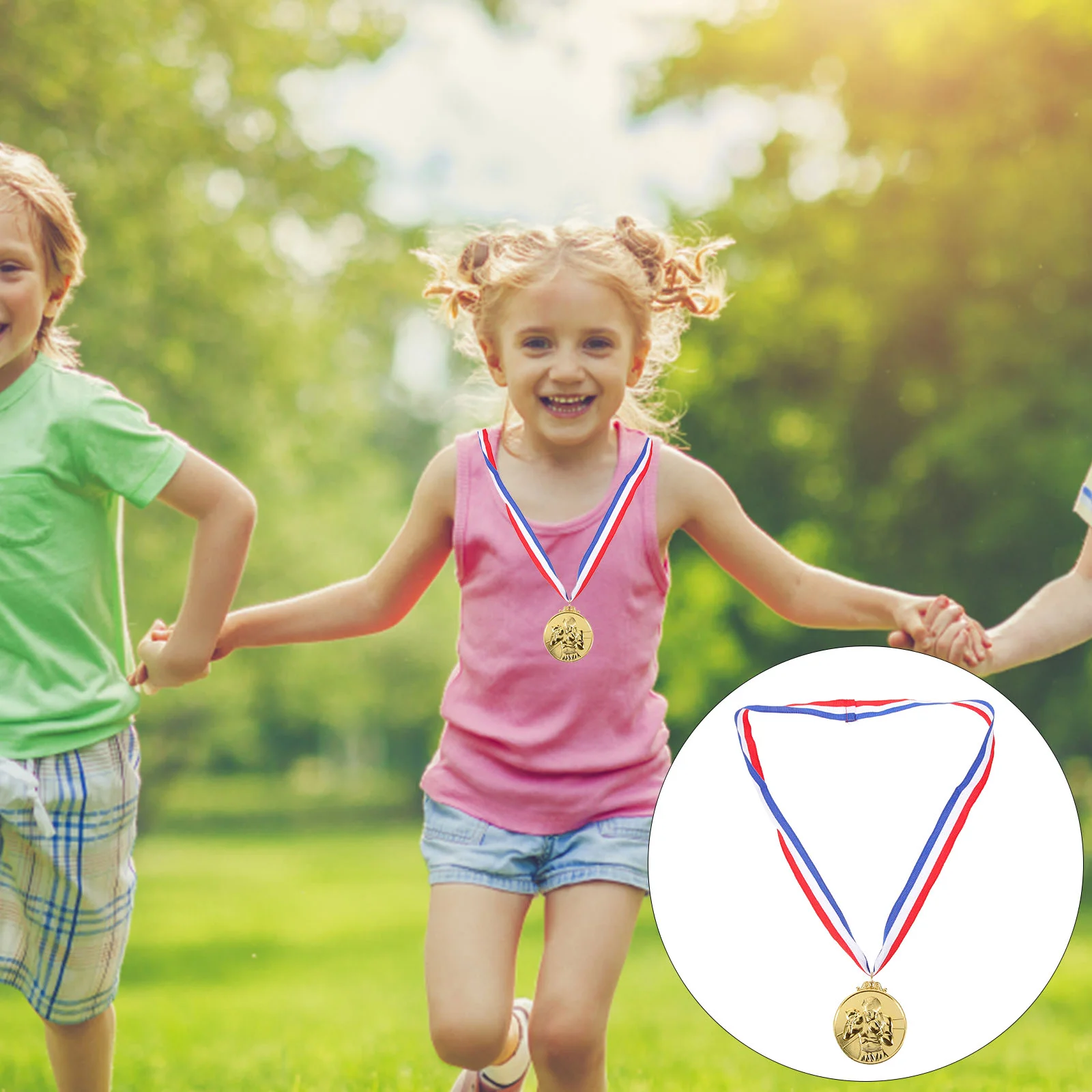 5 Pcs Decor Game Medals Encouragement Decorative Metal Competition Supply Race Award Student
5 Pcs Decor Game Medals Encouragement Decorative Metal Competition Supply Race Award Student