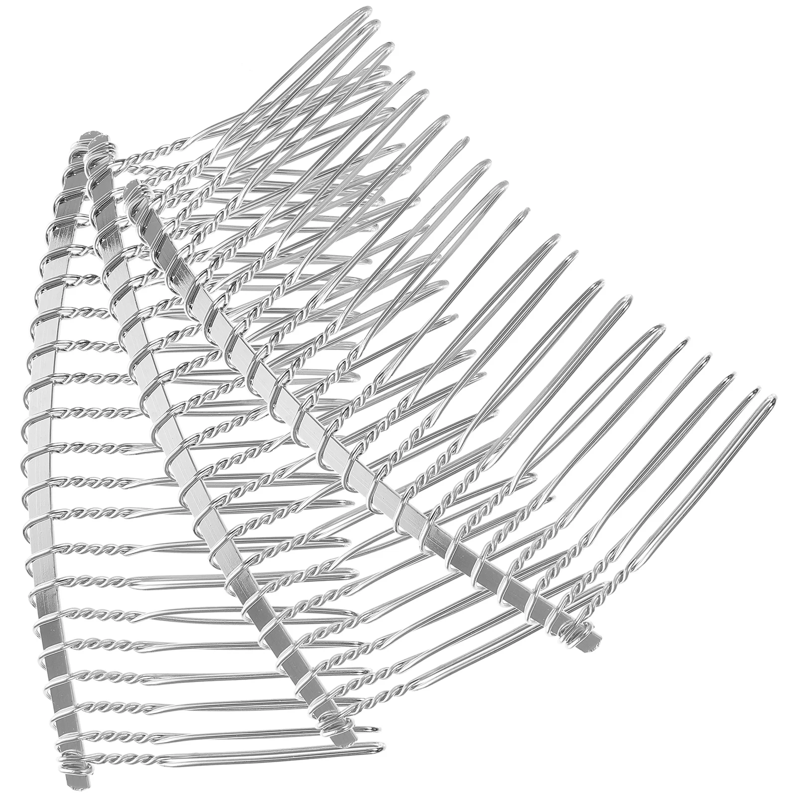 3pcs 78cm 20 Teeth Fancy DIY Metal Wire Hair Clip Combs Bridal Wedding Veil Combs (Silver)
3pcs 78cm 20 Teeth Fancy DIY Metal Wire Hair Clip Combs Bridal Wedding Veil Combs (Silver)