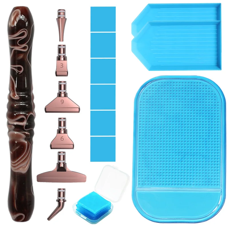 Diamond Painting Accessoires Steel Tips Resin Point Drill Pen Diamond Embroidery Tools Kit DIY Cross Stitch Sewing Accessories
Diamond Painting Accessoires Steel Tips Resin Point Drill Pen Diamond Embroidery Tools Kit DIY Cross Stitch Sewing Accessories