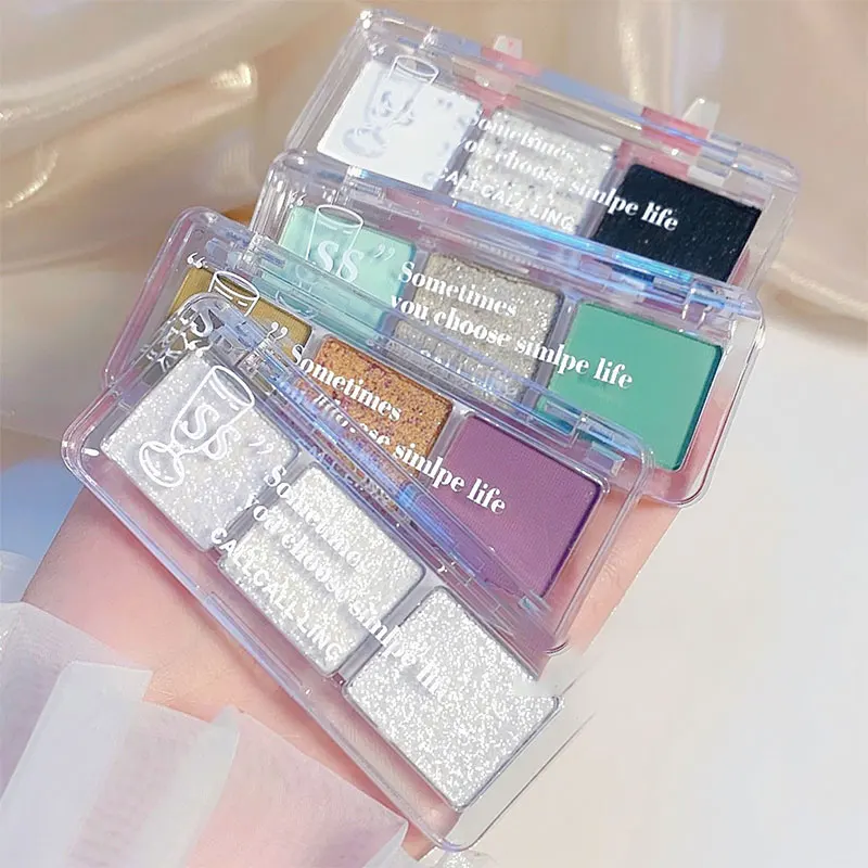 6/3 Colors Glitter Matte Eyeshadow Waterproof Long-lasting Eye Shadows Green Shiny Eyes Korean Makeup For Women Wholesale
6/3 Colors Glitter Matte Eyeshadow Waterproof Long-lasting Eye Shadows Green Shiny Eyes Korean Makeup For Women Wholesale